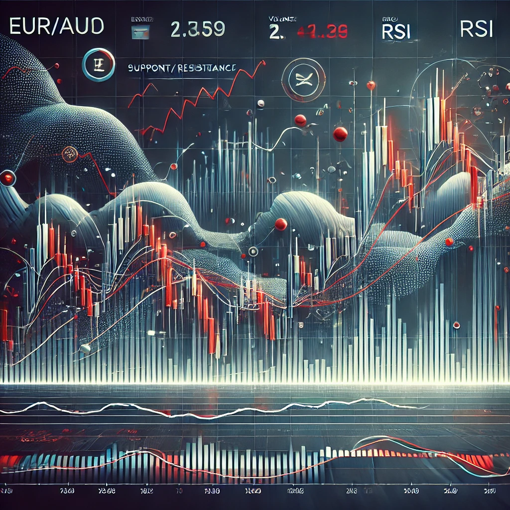Trade Breakdown:
📉 Pair: EUR/AUD
📉 Trend: Strong Downtrend
📉 Entry Point: After a confirmed breakdown below support
📉 Indicators Used: Moving Averages, RSI, and Volume Analysis
📉 Catalysts: Economic data from the Eurozone & Australia, interest rate differentials
The trade was a great example of how technical and fundamental analysis align to create profitable setups. Stay tuned for next week’s top trade! 🚀